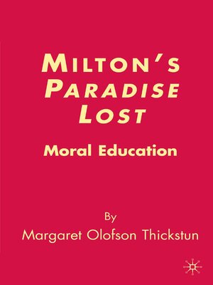 cover image of Milton's Paradise Lost
